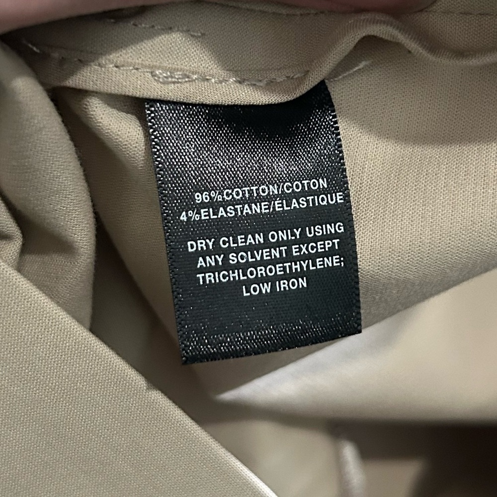 Lafayette 148 Cotton Tan Pencil Skirt Size 2 Petite Chic Classic Professional - Picture 7 of 14